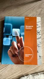 Managerial Statistics, Boeken, Ophalen of Verzenden, Zo goed als nieuw