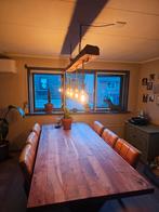 Drijfhout lamp met led lampen, Gebruikt, Rustiek, Ophalen of Verzenden, Minder dan 50 cm