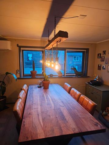Drijfhout lamp met led lampen beschikbaar voor biedingen