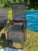 2 heerlijke zit/ligstoelen, Tuin en Terras, Ophalen, Zo goed als nieuw, Aluminium