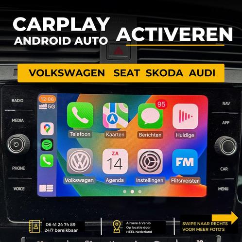 Audi VW Seat Skoda CarPlay & Android Auto activeren, Diensten en Vakmensen, Auto en Motor | Monteurs en Garages, Overige werkzaamheden