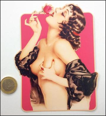 Prachtige Sticker Alberto Vargas Sexy Pin up erotiek beschikbaar voor biedingen