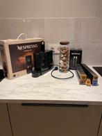 Nespresso koffiemachine + melkopschuimer en cups, Ophalen, Zo goed als nieuw, Koffiemachine