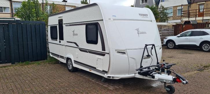 Fendt Tendenza 465 SFB, Caravans en Kamperen, Caravans, Particulier, tot en met 4, 1250 - 1500 kg, Rondzit, Fendt, Frans bed, Lengtebed