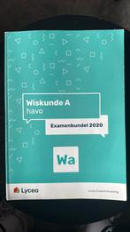 Examenbundel Wiskunde A havo 2020, Ophalen, Zo goed als nieuw, HAVO