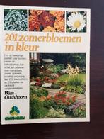 Tuinboek  Zomerbloemen in kleur Wim Oudshoorn, Ophalen of Verzenden, Zo goed als nieuw