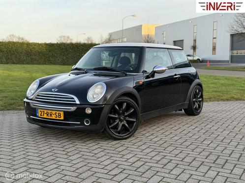 Mini R50 1.6 One Zwart |BTW auto! | Airco | 17 inch | Jet Bl, Auto's, Mini, Bedrijf, Te koop, One, ABS, Airbags, Airconditioning