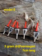 HANDGEMAAKTE ZEELT/VLOK DOBBER 2 GRAM BALSAHOUT €3,50 PST, Watersport en Boten, Hengelsport | Witvissen, Ophalen of Verzenden
