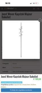 Kapstok die wordt geklemd tussen vloer en plafond., Ophalen, Gebruikt, Metaal, Staande kapstok