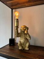 Gouden aap lamp, Ophalen, Zo goed als nieuw, Overige materialen, Minder dan 50 cm