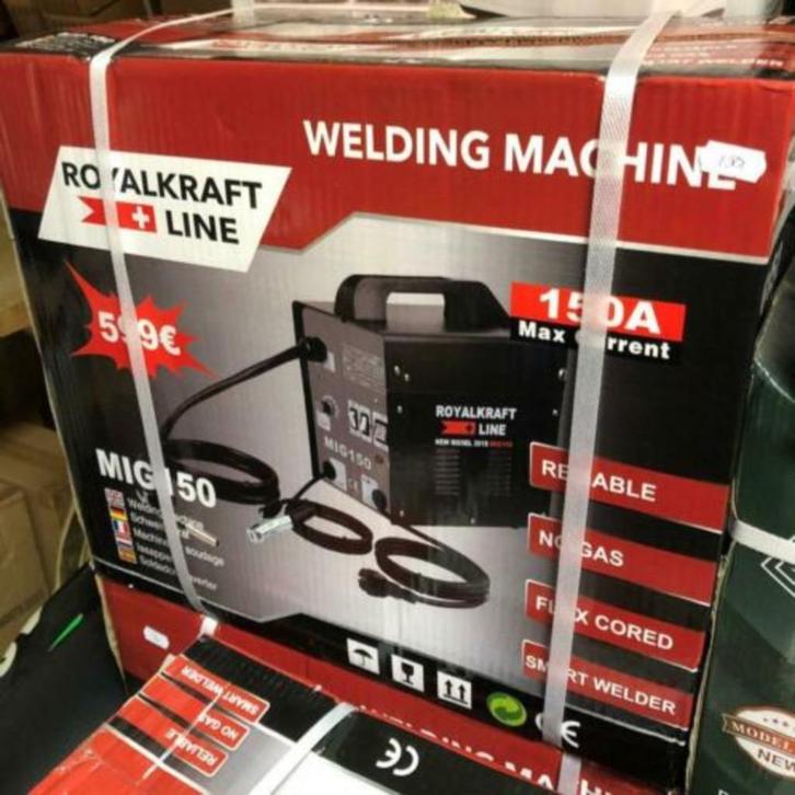 lasapparaat MIG, Doe-het-zelf en Verbouw, Gereedschap | Lasapparaten, Nieuw, Co2, Minder dan 150 ampère, Ophalen of Verzenden