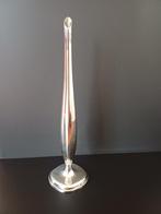 verzilverd jaren 60 vaasje vintage, Overige materialen, Gebruikt, Overige kleuren, Ophalen of Verzenden