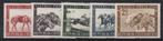 Oostenrijk ongebruikt  Yvert 648/52 uit 1946  --  F852, Postzegels en Munten, Postzegels | Europa | Oostenrijk, Verzenden, Postfris