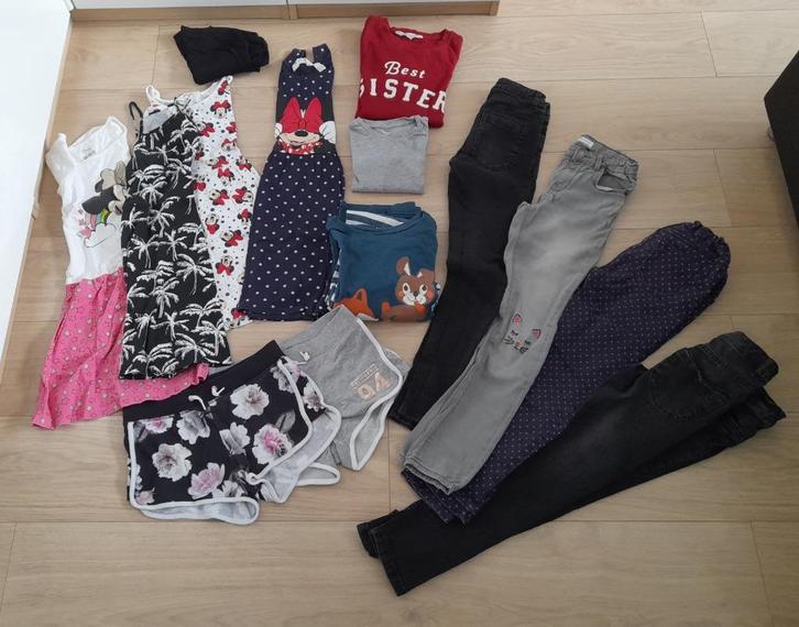 Pakket meisjeskleding maat 134 en 140, Kinderen en Baby's, Kinderkleding | Kinder-kledingpakketten, Gebruikt, Maat 134, Ophalen of Verzenden