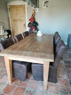 6 eetkamer stoelen op wielen, Huis en Inrichting, Stoelen, Ophalen of Verzenden, Zo goed als nieuw, Vier