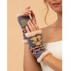 Grey Gingerbread Man Wrist Warmer