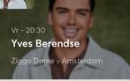 2 tickets voor Yves Berendsen vrijdag 27 juni, Twee personen, Juni, Levenslied