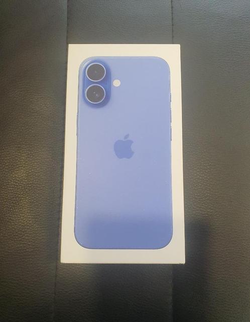 iPhone 16 128GB Blauw Geseald, Telecommunicatie, Overige Telecommunicatie, Nieuw, Ophalen of Verzenden
