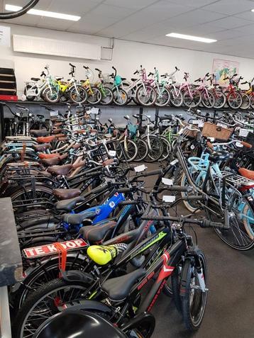 Meisjesfietsen alle maten en kleuren met garantie