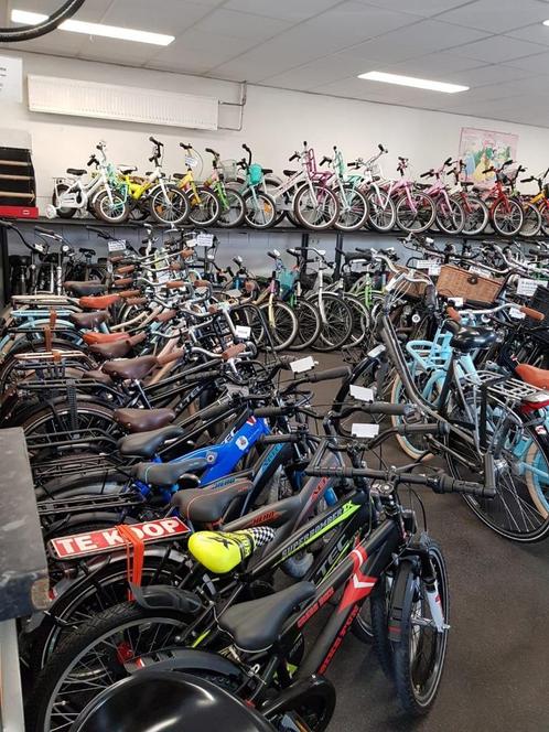Meisjesfietsen alle maten en kleuren met garantie, Fietsen en Brommers, Fietsen | Kinderfietsjes, Zo goed als nieuw, Minder dan 16 inch