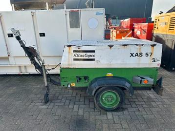 Atlas-Copco XAS 57 DD Deutz 3 m3 / min 23 kW 7 Bar Mobiele D beschikbaar voor biedingen