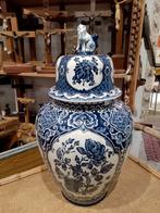 Delfts blauw dekselvaas, Antiek en Kunst, Ophalen