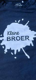 Shirtje kleine broer mt 56, Ophalen of Verzenden, Zo goed als nieuw, Jongetje, Shirtje of Longsleeve