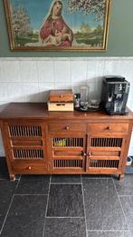 Dressoir teakhout, kippenkast, Ophalen, Zo goed als nieuw, 25 tot 50 cm, Teakhout