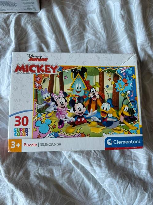 Puzzels Frozen, mickey mouse, prinsessen, Puk en Pelle, Kinderen en Baby's, Speelgoed | Educatief en Creatief, Gebruikt, Ophalen