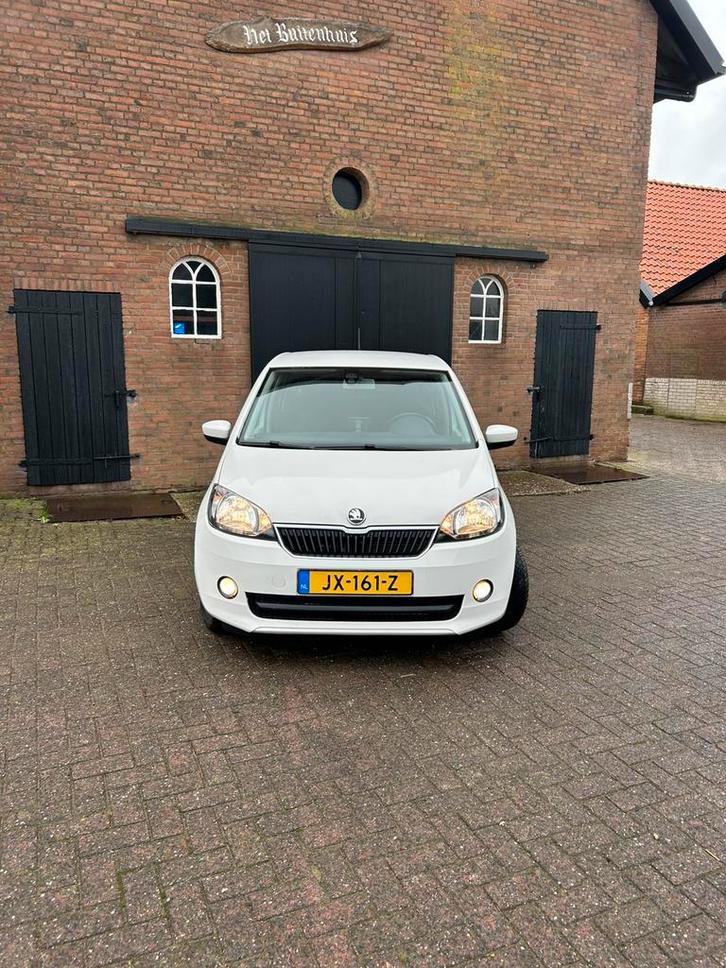 Skoda Citigo 1.0 T 44KW 2016 Wit, Auto's, Skoda, Particulier, Citigo, Benzine, B, Hatchback, Handgeschakeld, Origineel Nederlands