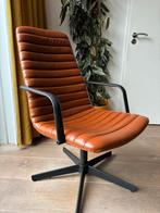 Bruine draai Fauteuil., Ophalen of Verzenden, Zo goed als nieuw, Minder dan 75 cm, 50 tot 75 cm