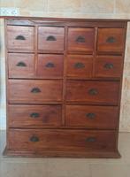 Ladekast / apothekerskast, Huis en Inrichting, Kasten | Ladekasten, Ophalen, Gebruikt, 5 laden of meer, 50 tot 100 cm