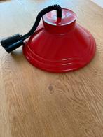 Zweedse hanglamp rood met trekmechanisme, Ophalen of Verzenden, Zo goed als nieuw, Minder dan 50 cm