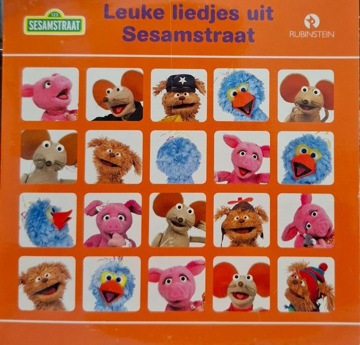 Sesamstraat. Leuke liedjes uit Sesamstraat CD ZGAN, Cd's en Dvd's, Cd's | Kinderen en Jeugd, Zo goed als nieuw, Ophalen of Verzenden
