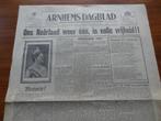 Arnhemsch Dagblad 5 mei 1945 Victorie!, Verzamelen, Nederland, Overige soorten, Boek of Tijdschrift, Verzenden