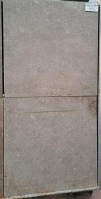 Aanbieding keramische tegel 60x60x3cm grijs genuanceerd, Ophalen, Keramiek, Nieuw, 10 m² of meer