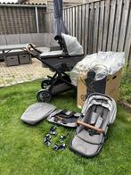 Nuna kinderwagen in goede staat, Kinderen en Baby's, Gebruikt, Verstelbare duwstang, Ophalen of Verzenden, Kinderwagen