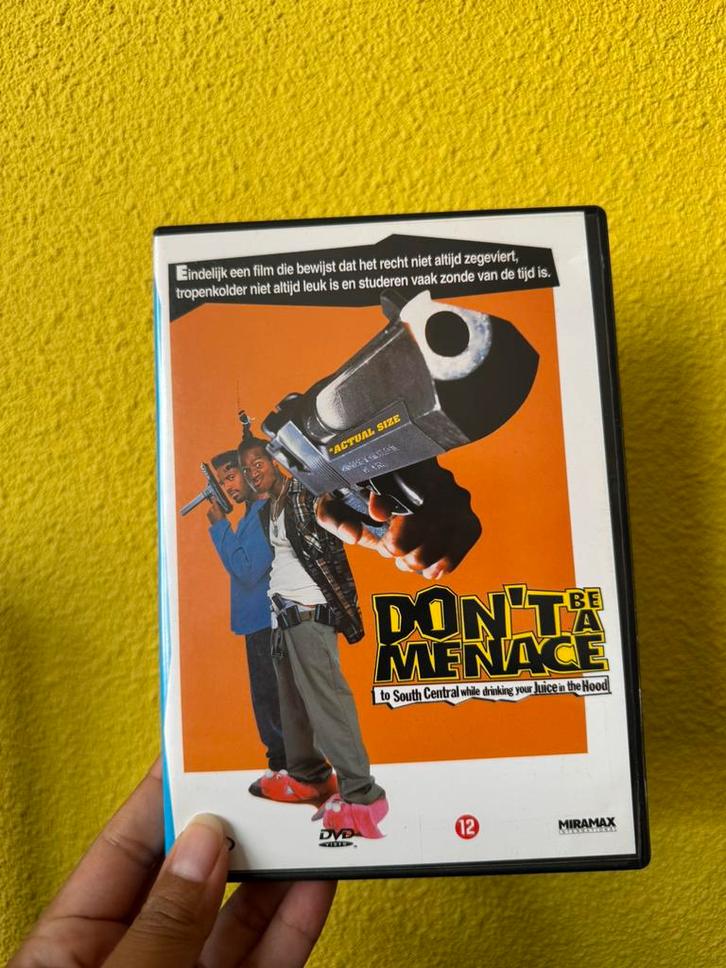 Don’t Be a Menace - komedie DVD, Cd's en Dvd's, Dvd's | Cabaret en Sketches, Gebruikt, Overige typen, Vanaf 12 jaar, Ophalen of Verzenden