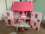 Roze poppenhuis, Ophalen, Gebruikt, Poppenhuis