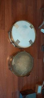 2 Antieke Koperen Trommels ,Snare Drum, Muziek en Instrumenten, Ophalen of Verzenden, Gebruikt, Overige merken