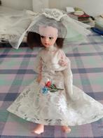 Sindy Pop Bruid Vintage, Ophalen of Verzenden, Gebruikt, Pop