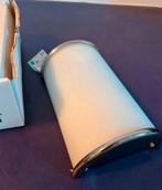 Wandlamp wit chrome Nieuw 20 cm hoog 13 cm breed, Huis en Inrichting, Lampen | Wandlampen, Nieuw, Ophalen of Verzenden