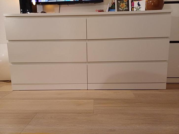 IKEA MALM Ladekast, Huis en Inrichting, Kasten | Dressoirs, Zo goed als nieuw, 150 tot 200 cm, 25 tot 50 cm, Met lade(s), Ophalen
