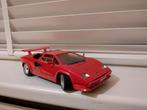 Lamborghini Countach 1988 modelauto, Hobby en Vrije tijd, Modelauto's | 1:18, Ophalen of Verzenden, Zo goed als nieuw, Bburago