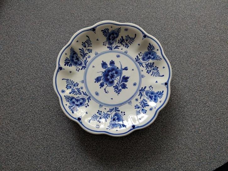 Delfts blauw bord Porceleyne fles, Antiek en Kunst, Antiek | Wandborden en Tegels, Ophalen of Verzenden