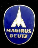 Magirus Deutz broche= paarsblauw emaille, Verzamelen, Speldjes, Pins en Buttons, Verzenden, Nieuw, Transport, Speldje of Pin