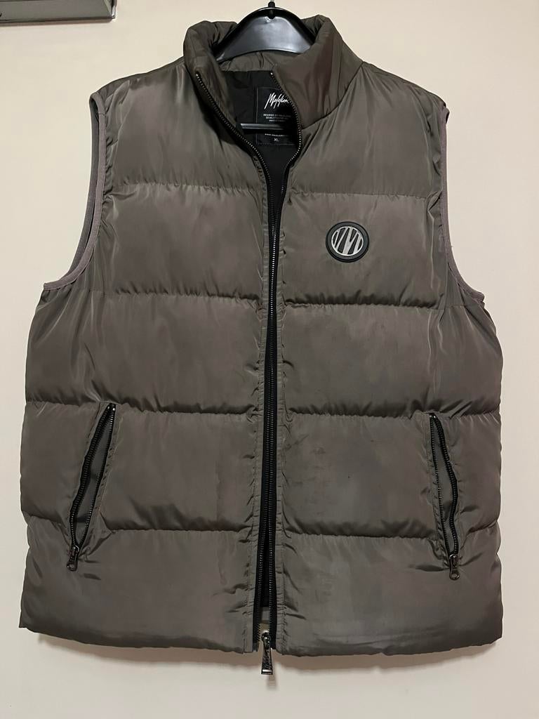 Bodywarmer maat XL Malelions in nieuwstaat, Kleding | Heren, Bodywarmers, Bruin, Malelions, Maat 56/58 (XL), Ophalen of Verzenden
