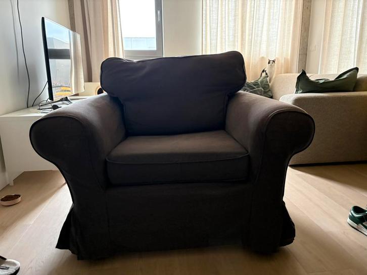 Ektorp stoel van ikea, Huis en Inrichting, Banken | Sofa's en Chaises Longues, Zo goed als nieuw, Eenpersoons, Minder dan 150 cm