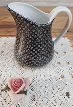 Franse waterkan met hartjes, zwart / wit, Huis en Inrichting, Keuken | Servies, Gebruikt, -, -, Overige typen