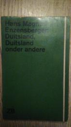 Duitsland duitsland onder andere - H.M. Enzensberger, Ophalen of Verzenden, Zo goed als nieuw, Europa overig